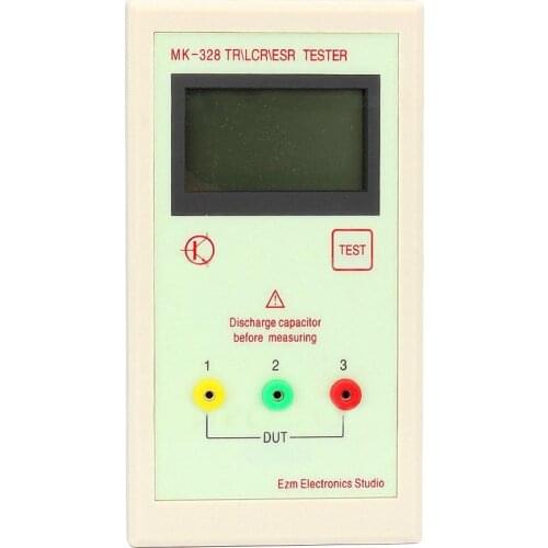MK328 ESR Transistor Tester Capacitance Inductance Resistor Meter LCR NPN PNP LY