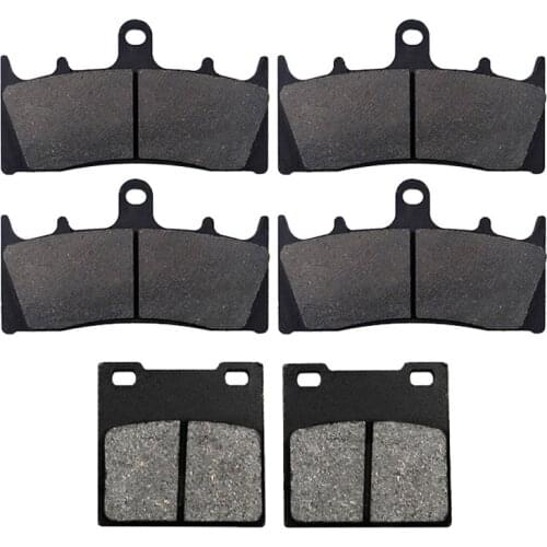 Motorcycle Front + Rear Brake Pads Disks for Kawasaki ZX12R (ZX 1200 A1/A2/B1/B2) (00-03) ZX1200 LT188-188-161