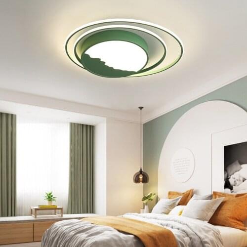 Nordic led ceiling light lamparas de techo colgante moderna потолочный светильник Living Room