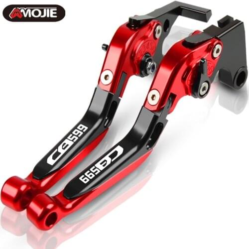 Motorcycle Adjustable Extendable Brake Clutch Levers CB599 For HONDA CB599 HORNET 1998 1999 2000 2001 2002 2003 2004 2005 2006