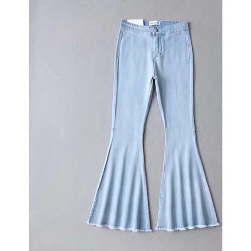 Sexy Solid Maxi Flare Lleg Pants DLZK089