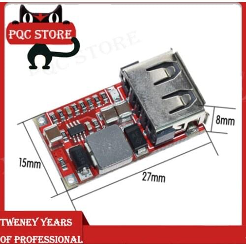 Fine 6-24V 12V/24V to 5V 3A CAR USB Charger Module DC Buck step down Converter 12v 5v power supply module