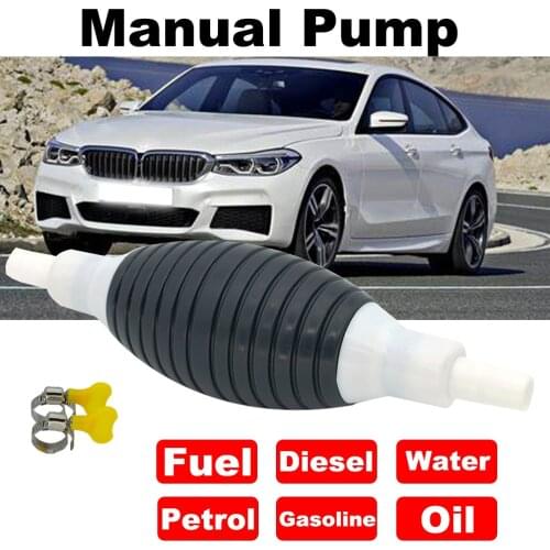 Universal Liquid Fuel Transfer Self-Priming Suction Pump for Cars Manual Change Oil Pump Diesel Gasoline Fuel Tank Pumping Pump