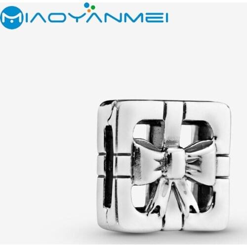 School Gift Fit Original Pandora Bracelets 925 Sterling Silver Beads Gift Box Clip Charm Women DIY Fashion Jewelry