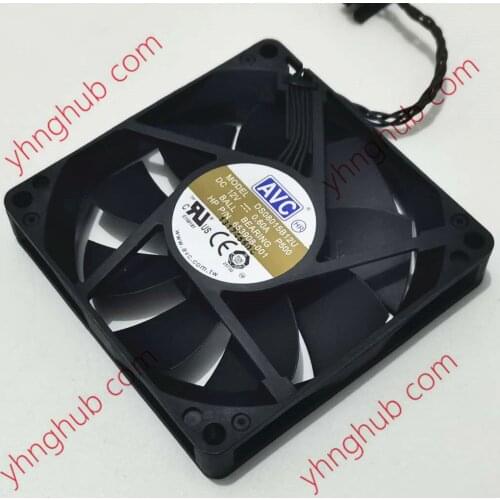 AVC DS08015B12U P500 DC 12V 0.60A 80x80x15mm server Cooling Fan