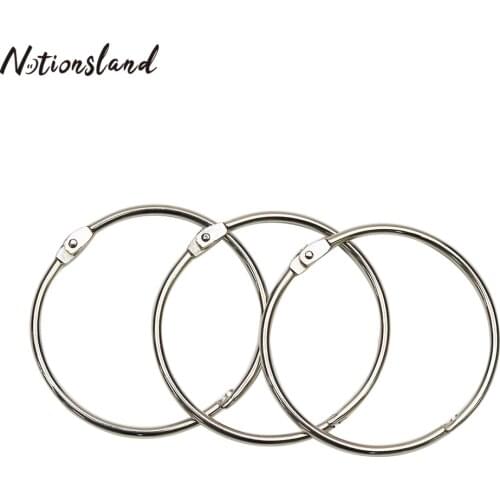 Embroidery Floss Holder Thread Card Storage Rings Loose Snap Rings Metal Bobbin Ring DIY Craft Sewing Cross Stitch Tool