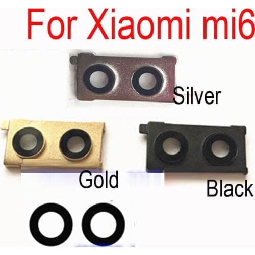 LTPro High Quality Camera Glass Lens Cover For xiaomi mi6 m6 Rear Camera Lens Glass Replacement Repair Parts