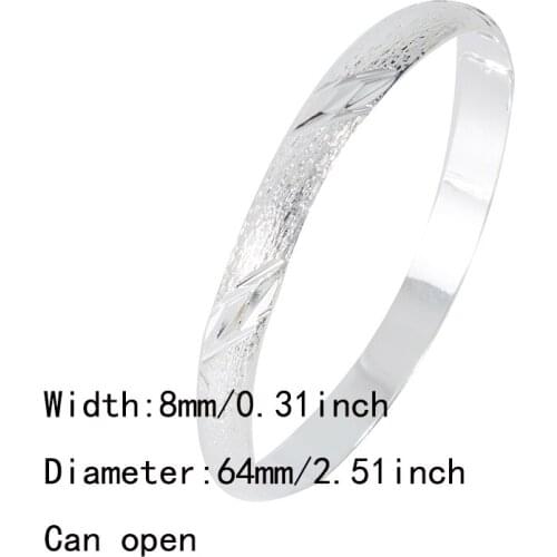 Ziyumota Silver Bracelets