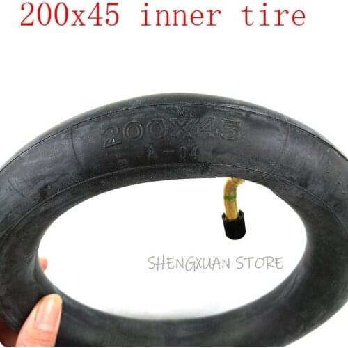 200x45 Inflated inner tube For E-twow S2 Scooter Pneumatic Wheel 8" Scooter Wheelchair Air wheel inner tire 8x1 1/4 tube