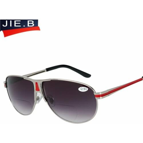 2017 Bifocal reading presbyopic glasses Outdoor fishing sunglasses with diopters Readers Reading Glasses men +1+1.5+2+2.5+3+3.5