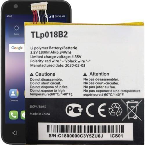 TLp018B2 Battery For Alcatel One Touch Fierce 7024W Battery Replacement Repair Part