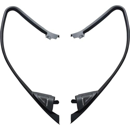 Car tweeter cover for BMW F30 auto front door speaker loudspeaker twiiter audio horn with hole trim panel case shell upgrade