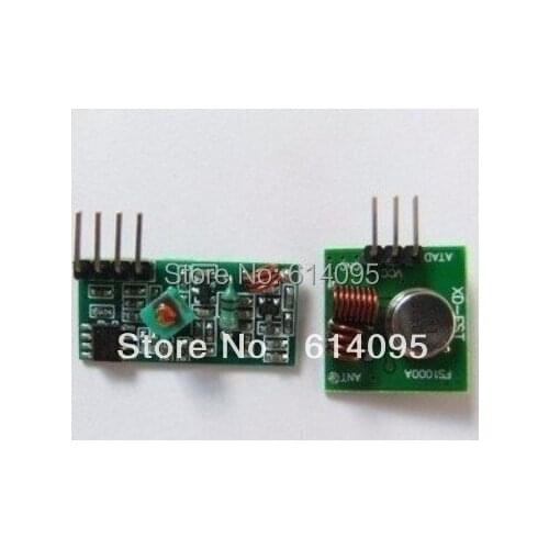 Free shiping !!& Best prices 10 set (20pcs)433Mhz RF transmitter and receiver link kit