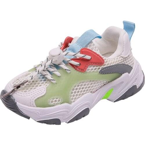 CMSOLO Kids Casual Shoes Spring Summer Breathable New Fashion Baby Girls Boys Flat Heels Casual Shoes Simple Soft Bottom Shoes