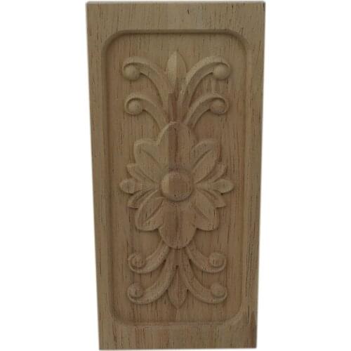 Wooden Ornament for Home Decoration Crafts Scrapbooking Crafts Wood Appliques Furniture Cabinet Figurines Wedding Decoration