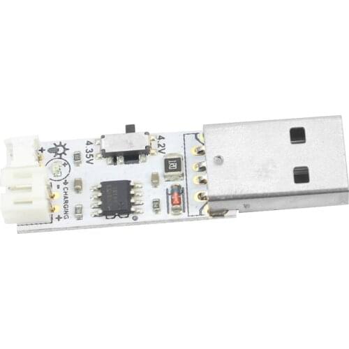 LDARC Single Way 4.2V / 4.35V Charger 1S Charger High Voltage Charger for TINY 6/7 FPV RC Racer Drone