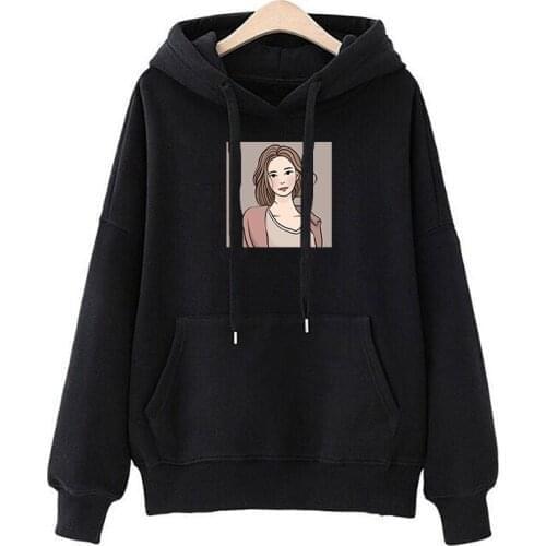 Autumn Winter Hoodies Sweatshirt Japan Aesthetics Graphics Print Harajuku Men/Women Sweatshirt Long Sleeve Pullovers Sport Tops