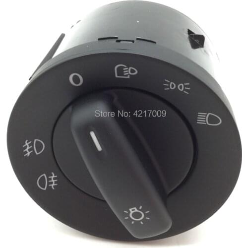 Headling Fog Lamp Switch For VW Caddy III Touran Jetta Golf V VI 5 6 Jetta Passat B6 CC Rabbit 1K0 941 431N 431A 1K0941431N