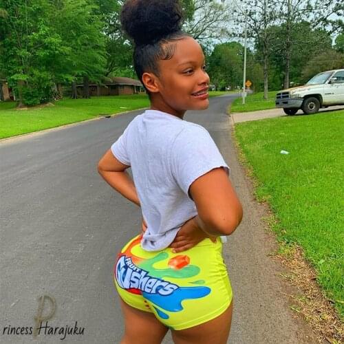 Sleep Bottoms Women Printed Kawaii Summer Refreshing Comfortable Breathable Korean Style Loose Pajama Pants Sleepwear Ulzzang