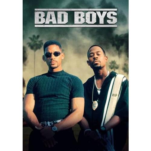 BAD BOYS Movie Art Film Print Silk Poster Home Wall Decor 24x36inch