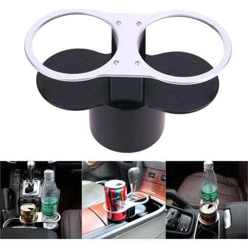 Portable Car Cup Holder Drinking Bottle Holder Dual Cup Holder Stand for Auto Car Styling Accessories Hot Sale