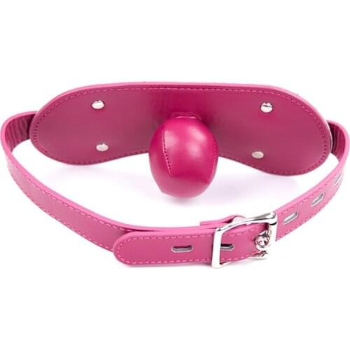 Sex Bondage Toys Month Ball Gag for Women Adult Games Sex Ball Gag Fetish Flirt Sex Toys for Women