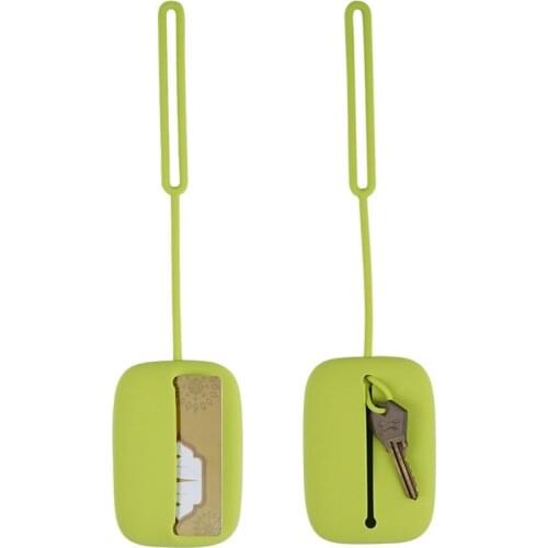 Silicone Bag Newest Style Popular Case Creative White Keyring Pillow