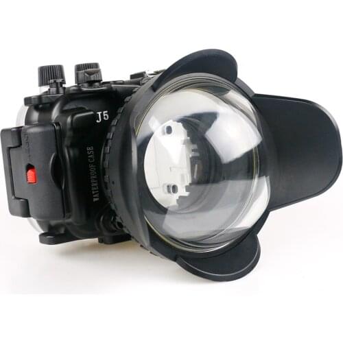 130ft/40m Waterproof Box Underwater Housing For Nikon 1 J5 1J5 10-30mm lens Camera bag Diving Case Cover