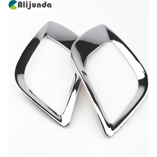 Rear fog lamp cover tail fog light cover trim for Buick Encore Opel Vauxhall Mokka 2013-2015 2 pieces per set
