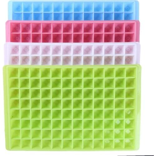 96 Tubes DIY Creative Ice Cube Maker Silicone Ice Tray Ice Cube Maker Bar Kitchen Accessories Tools Ice Maker Mould