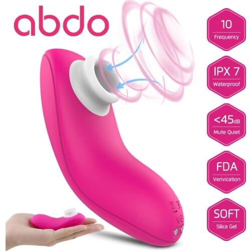 Abdo Clit Sucker Clitoris Stimulator Nipple Clitoris Massager Female Licking Tongue Sucking Vibrator Adult Sex Toys for Woman
