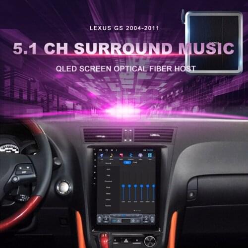 Car DVD for Lexus GS(2004-2011) Car Radio Multimedia Video Player Navigation GPS Android 10.0 Double Din C