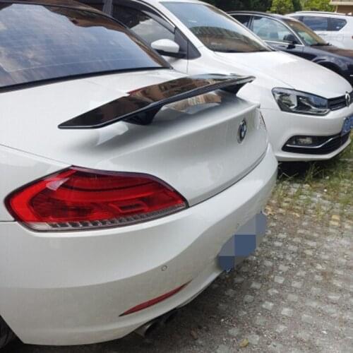 SHCHCG Auto Part For BMW Z4 2010-2018 ABS Plastic Unpainted Primer Color Rear Spoiler Rear Trunk Lip Wing Car Accessories