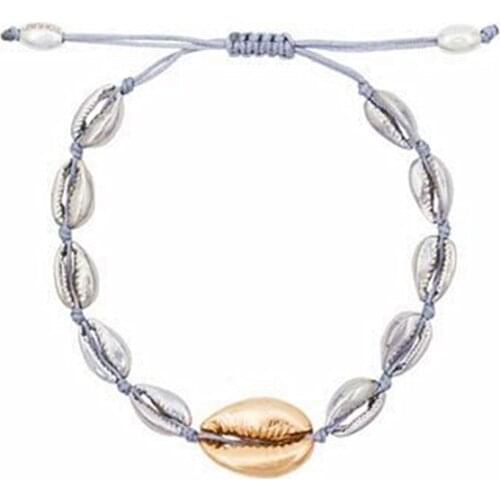 NATURAL PUKA SHELL anklet anklet bracelet boho bohemian bracelets for women Bracelet de cheville en coquille de bohème