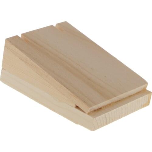 Wood Log Earrings Necklace Jewelry Display Stand Case Holder Organizer Rack