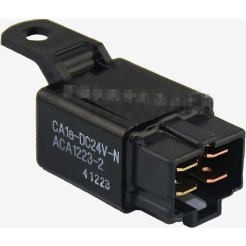For Mitsubishi relay CA1a-DC24V-N-ACA1223-2 Sany 245 265 four plug relay high quality excavator accessories