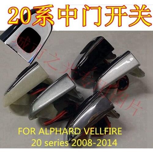FOR Toyota ALPHARD VELLFIRE 20 Series 2008-2014 Central Door Automatic Door Controller Switch Outer Handle Button Modification