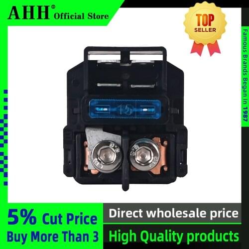 AHH Motorcycle electrical parts lgnition key switch starter solenoid Relay with Plug For HondaCBR250 CBR 250 MC14 MC17 MC19 MC22