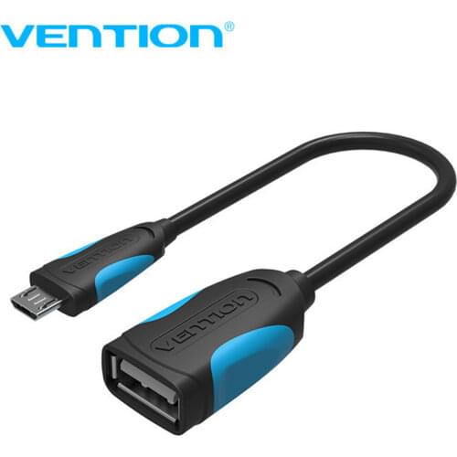 Vention OTG Cable USB 2.0 Adapter For Android Samsung S6 Redmi Note 5 Micro USB Connector For Xiaomi Tablet Pc OTG Adapter 10cm