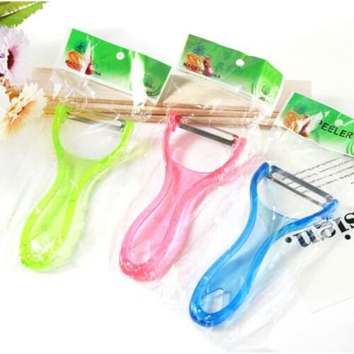 Candy Colors Ceramic Peeler Fruit Vegetable Peeler Kitchen Tool Stainless Steel Potato Sharp Slicer Cutter Safety Ceramic Knife