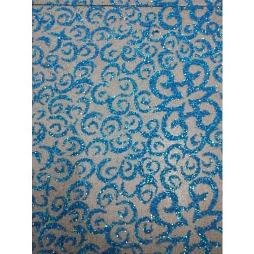 Nice flowers Glitter Mesh Fabric For Evening Dress Sequin lace Fabric For Dress African French Lace Fabric JRB-80702