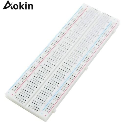 For Arduino Diy kit Breadboard 830 Point MB-102 MB102 Breadboard 830Point Solderless PCB Bread Board Test Develop