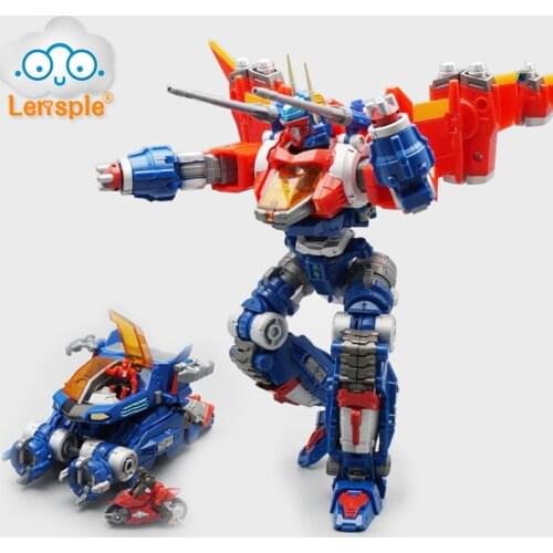 Lensple MFT Diaclone Transformation Robot DA07 DA01 Model Lost Planet Serie Da-01 Warrior DA-07 Equipment Action Figure Toy
