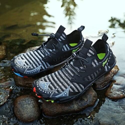 Similarfree Wading Shoes For Men 2021 Summer Outdoor Sport Sandals Breathable Plus Size 46 Non-slip Hiking Shoes Surf Men Shoes