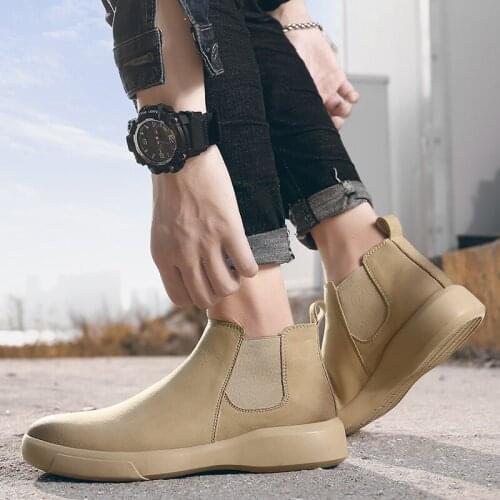 Mens fashion oxford cuero black piergitar sale botas spring casuales hot Mens for para dress moccasins sneaker de boots leather