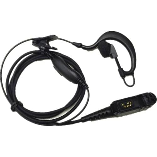Ear Clip Earphone Earpiece Headset Mic For Motorola MOTOTRBO Radio DEP 550 DEP 570 DP2000 DP2400 DP2600 DP3441 Walike Talkie