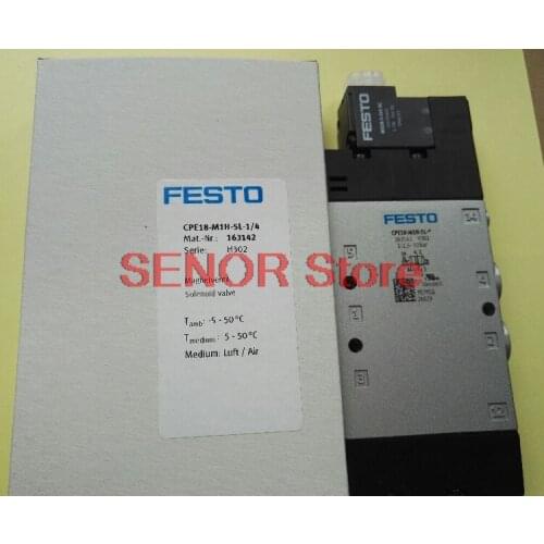 New original solenoid valve CPE18-M1H-5L-1/4 163142