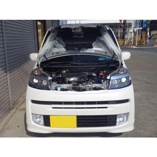 For 2008-2014 Honda Life JC1 Front Bonnet Hood Modify Gas Struts Carbon Fiber Spring Damper Lift Support Absorber