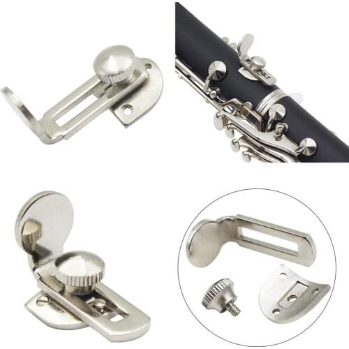 1 PC Clarinet Thumb Rest Adjustable Replacement Clarinet Thumb Rest Woodwind Instrument Finger Support