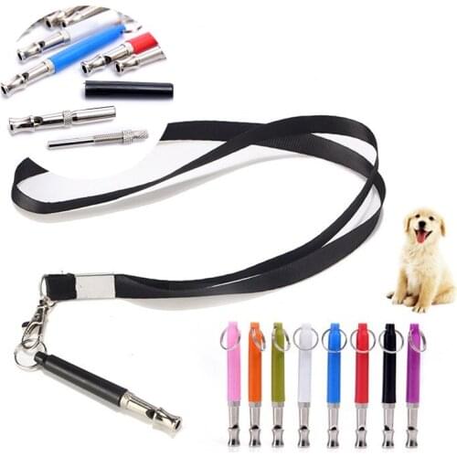Adjustable Pet Dog Cat Whistles Training Obedience Barking Whistle Supersonic Sound Pitcn Trainning Whistles Pets Dog Supplies